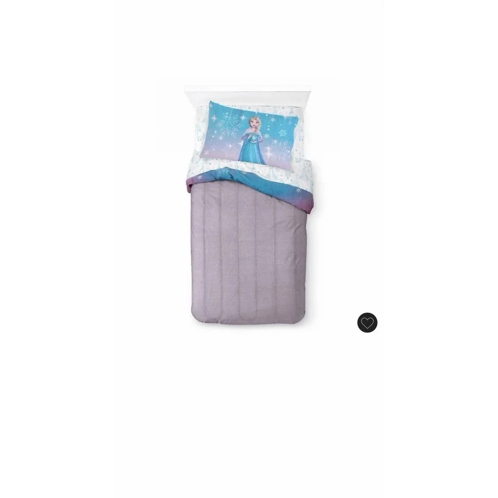 Disney Frozen Twin Comforter 64x86 Super Soft Elsa Anna Olaf Kids Bedding